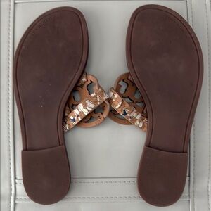 Tory Burch Multicolor Splatter Sandals